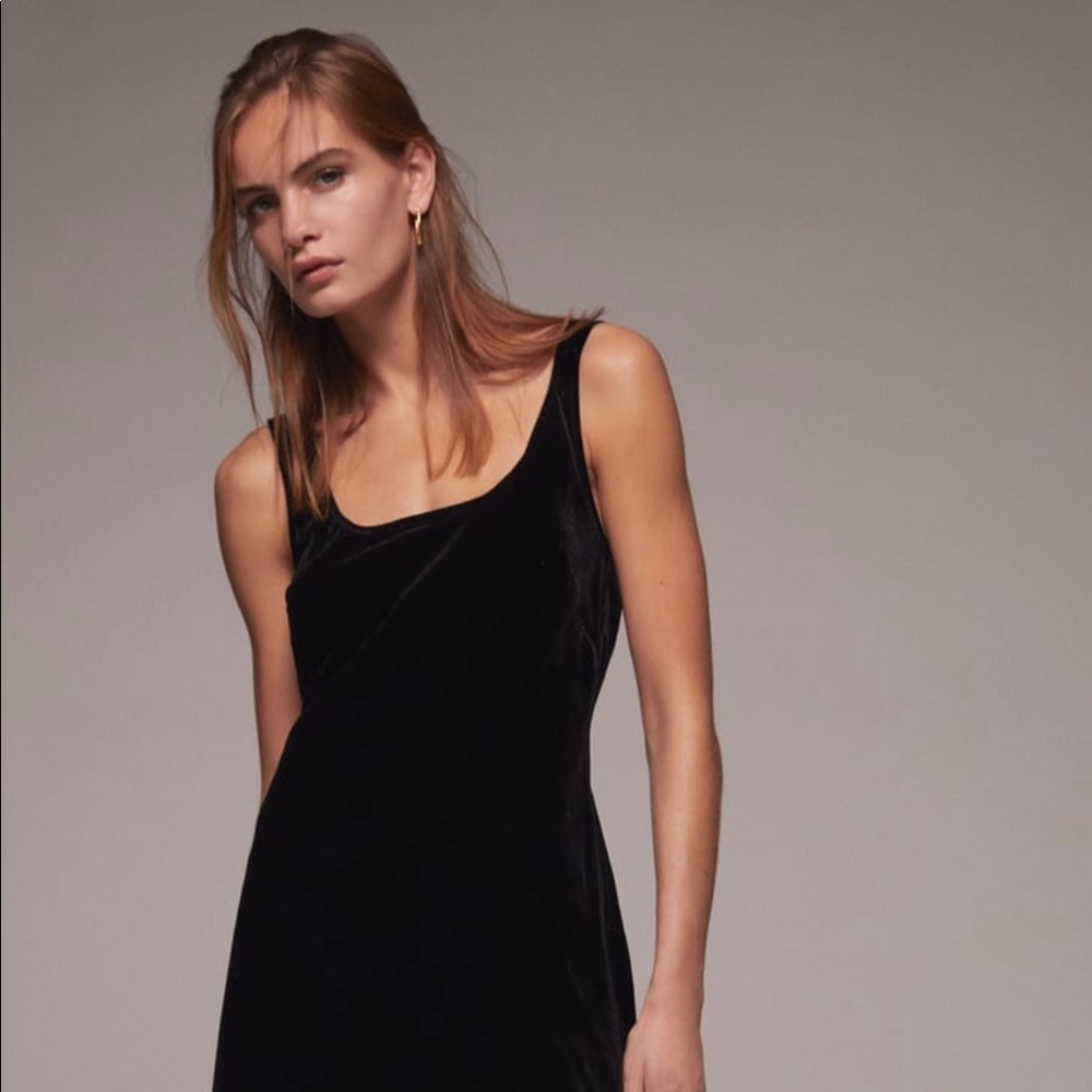 (❌SOLD) Zara Velvet Luxurious Dress
